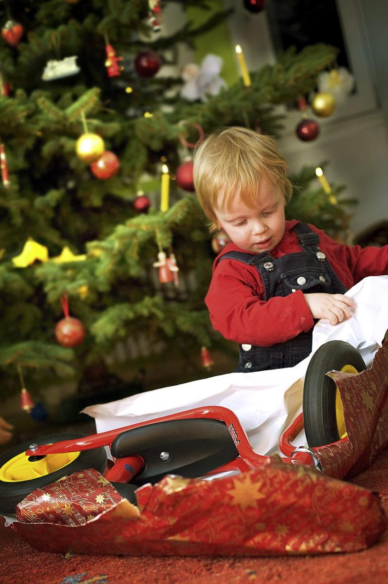 Beim Kinderfahrrad ist die Größe entscheidend 