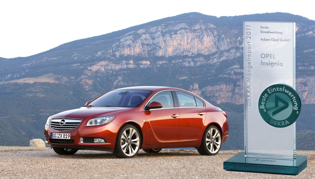 Dekra-Mängelstatistik: Opel Insignia Top, Kleinwagen Flop