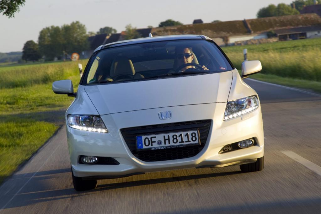 Der Honda CR-Z zeichnet sich durch eine extreme Keilform aus