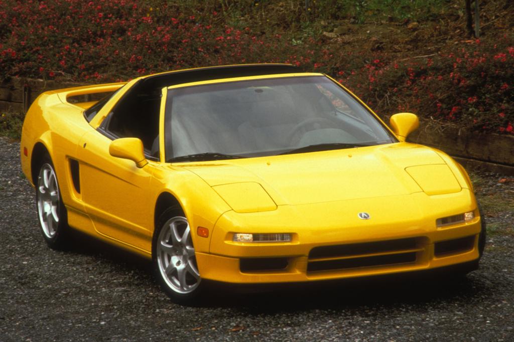 Der Honda NSX war eines der letzten Autos mit Klappscheinwerfern