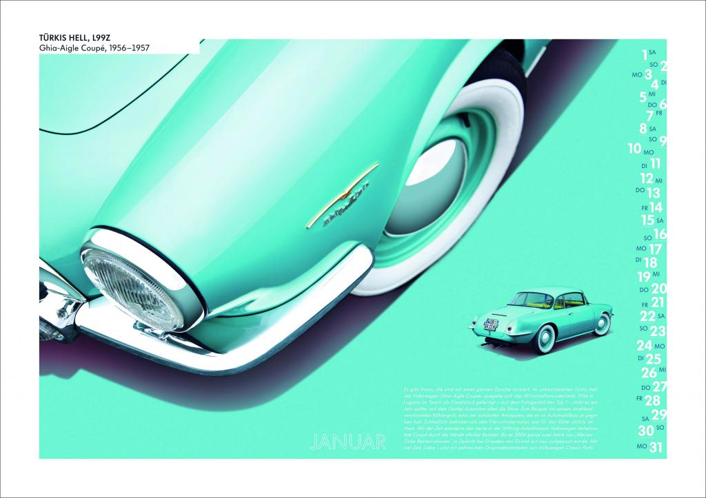 Der neue Volkswagen Classic Kalender 2011 ist da