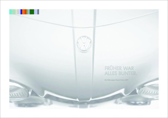 Der neue Volkswagen Classic Kalender 2011 ist da