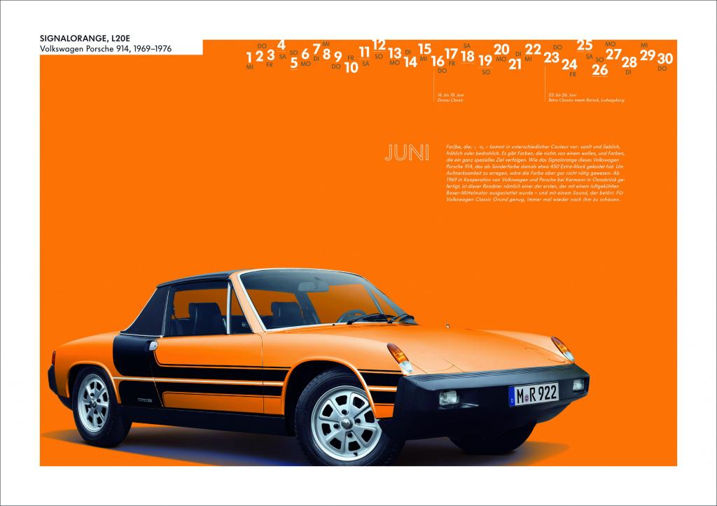 Der neue Volkswagen Classic Kalender 2011 ist da