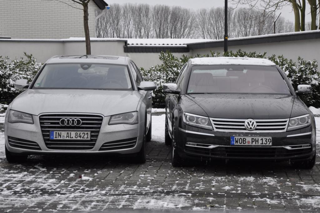 Doppeltest: Audi A8 L vs. VW Phaeton - Das ungleiche Paar