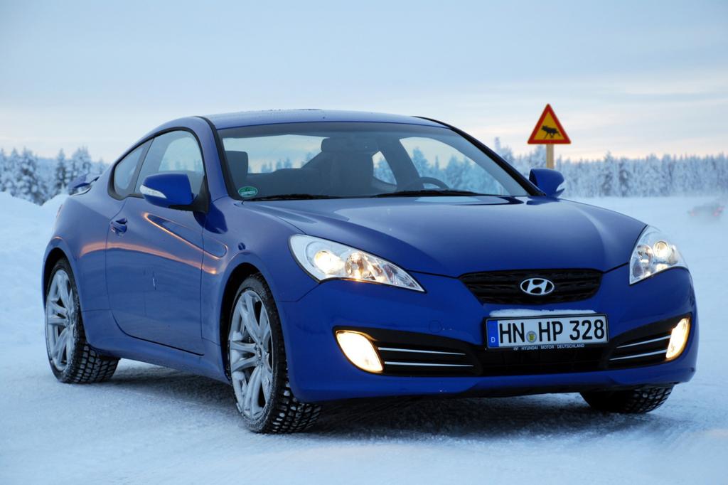 Eindrucksvoller Auftritt: Das Genesis Coupé ist deutlich größer als seine Vorgänger