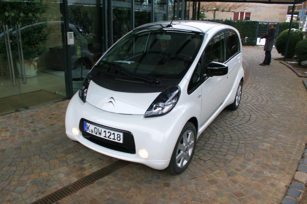 Erste offizielle Zulassung eines Citroën C-Zero