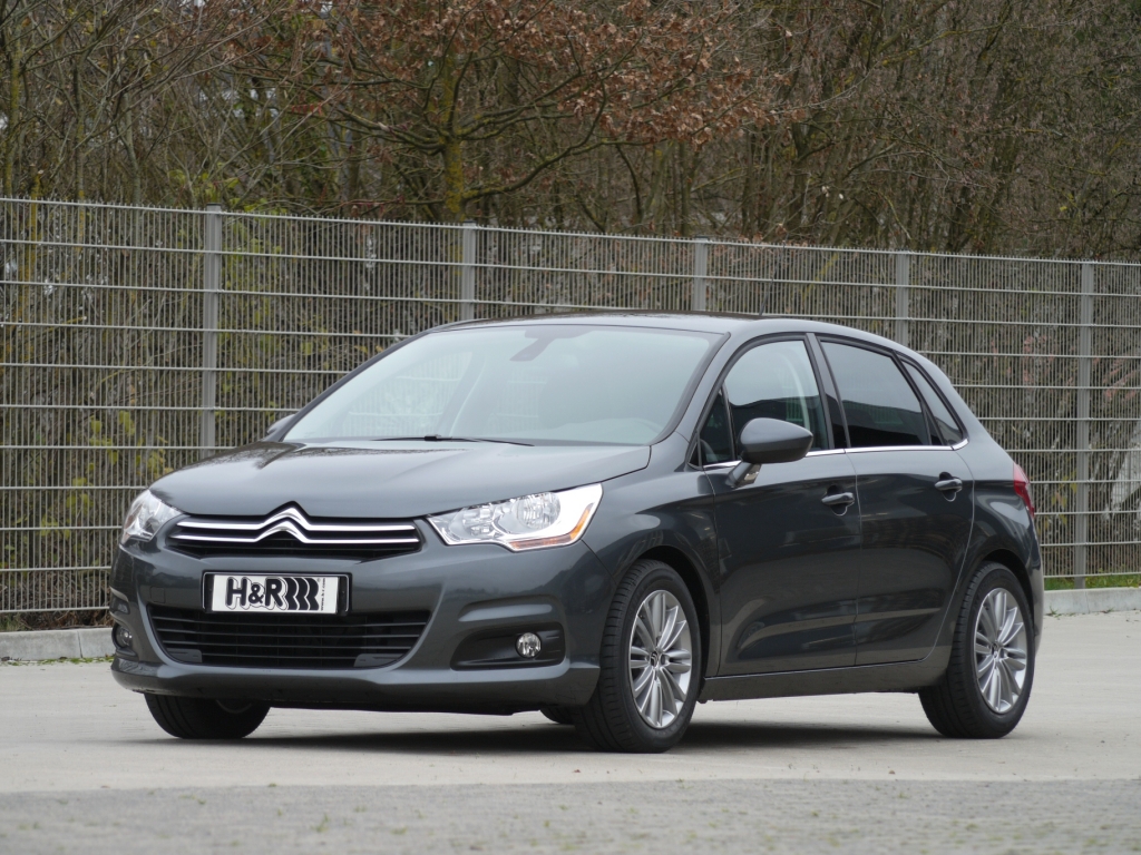 H&R Citroën C4: Mehr Dynamik für den neuen Golfjäger