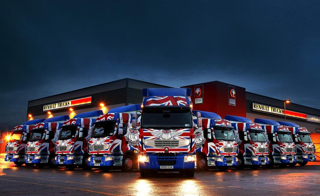 In Großbritannien gibt sich Renault Trucks ganz britisch