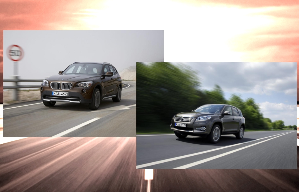 Kompakt-SUV im Vergleich: BMW X1 gegen Toyota RAV4 