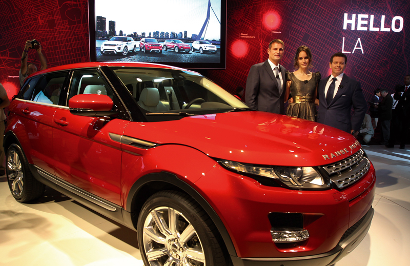 Land Rover präsentiert den Evoque vielfältig im Internet
