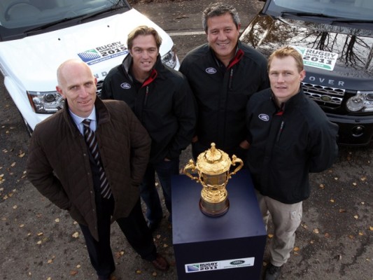 Land Rover unterstützt Rugby-Weltmeisterschaften
