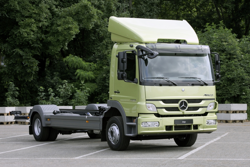 Mercedes Atego Hybrid - Brummi auf Sparflamme