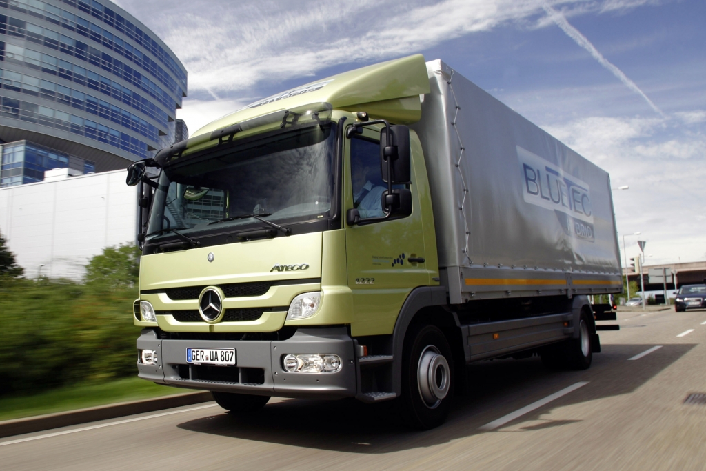 Mercedes Atego Hybrid - Brummi auf Sparflamme