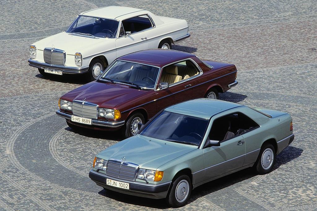 Mercedes-Benz Coupés 114 und 123 und 124