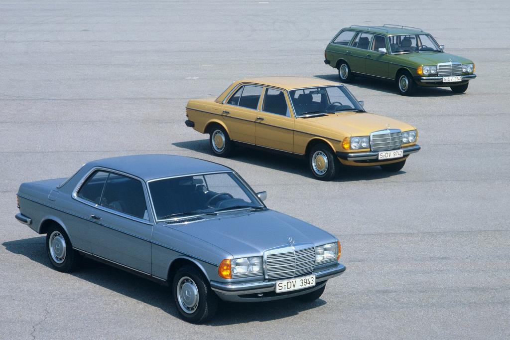 Mercedes-Benz W 123 Modellpalette