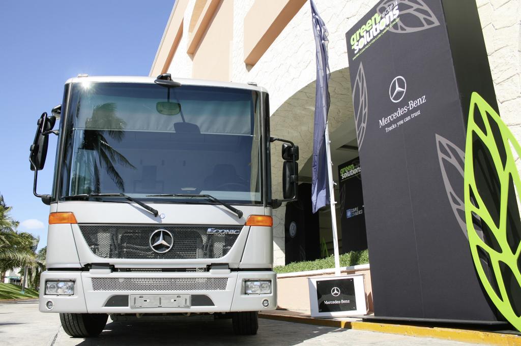 Mercedes-Benz stellt Econic NGT auf dem Klimagipfel vor