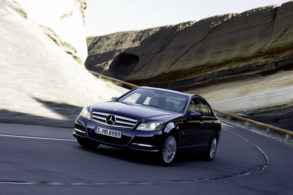 Mercedes-C-Klasse: Das Äußere ist noch markanter ausgeformt.