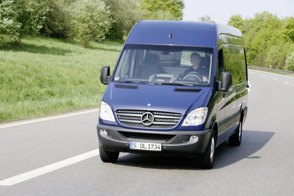 Mercedes Sprinter für die Deutsche Post 