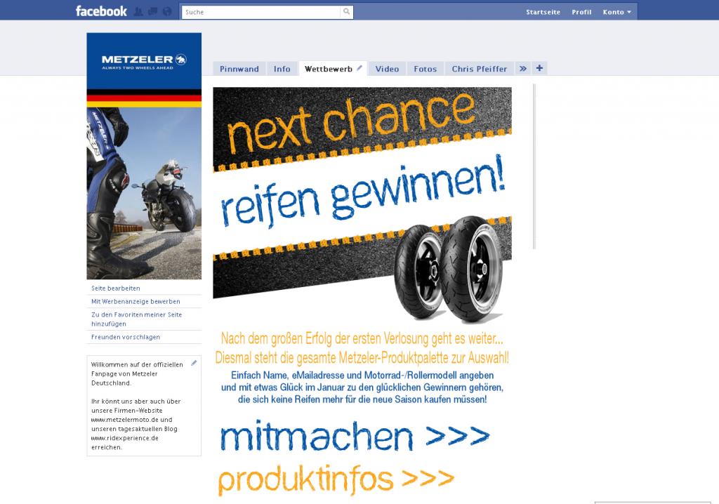 Metzeler verlängert Verlosung