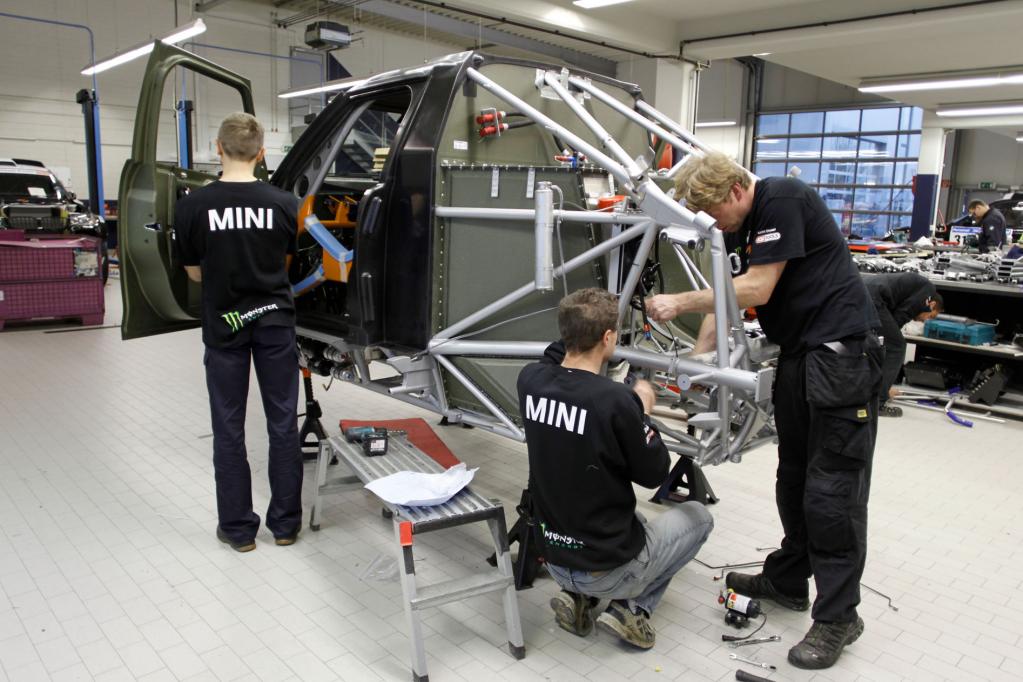 Mini vom X-raid-Team für Dakar 2011.