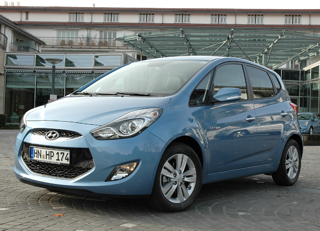 Neu in 2010: Hyundai ix20. 