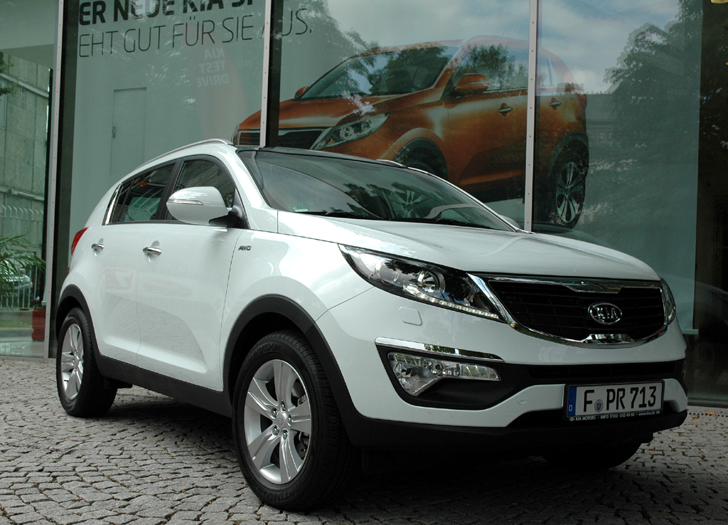 Neu in 2010: Kia Sportage. 