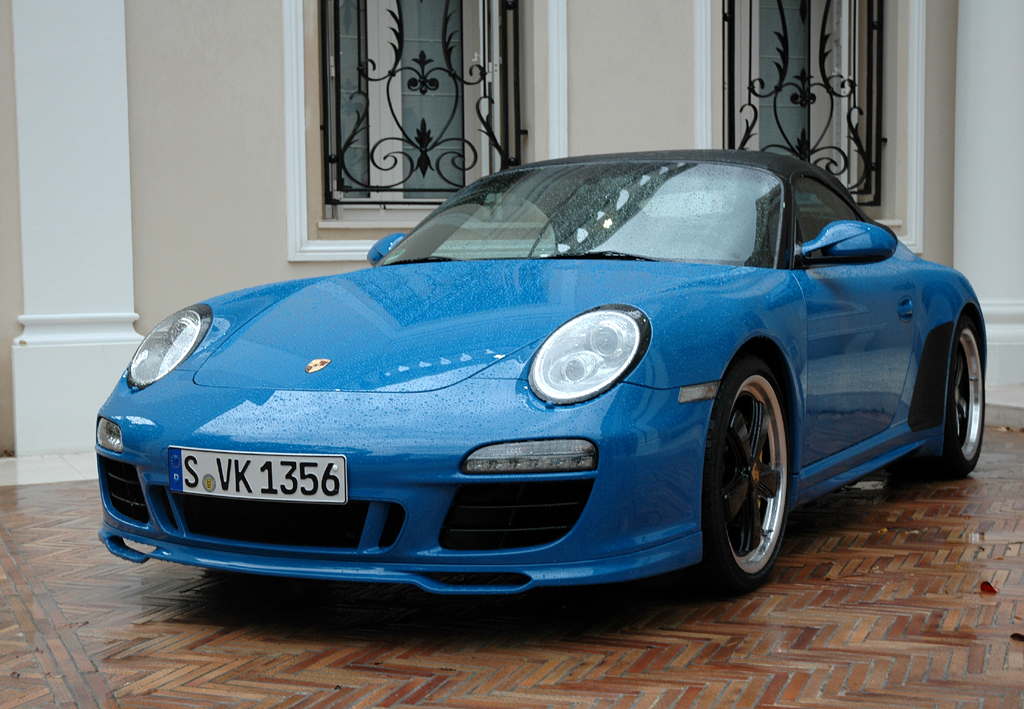 Neu in 2010: Porsche 911 Speedster. 