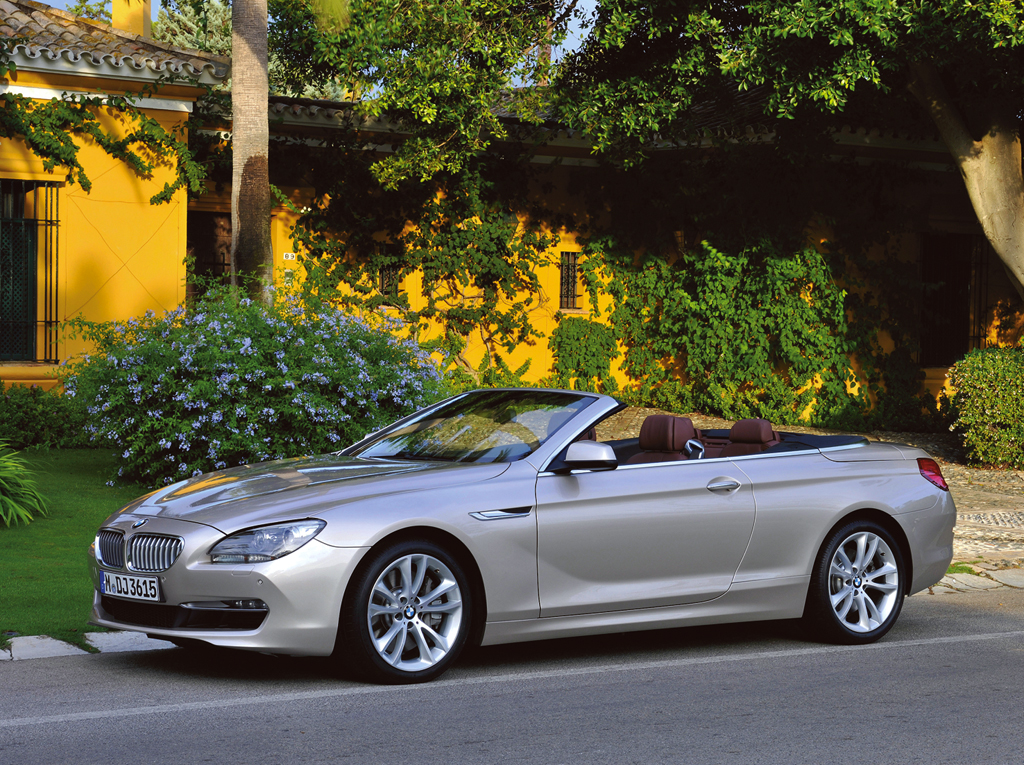 Neu in 2011: BMW 6er, hier als Cabrio. 