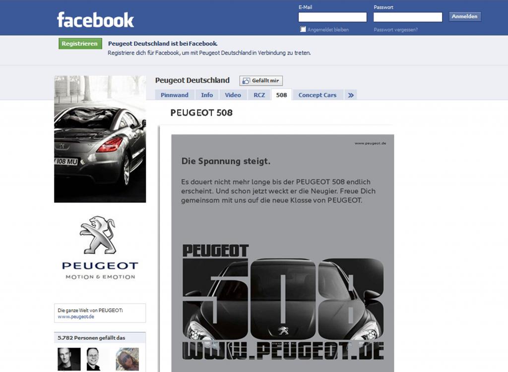Peugeot auf 