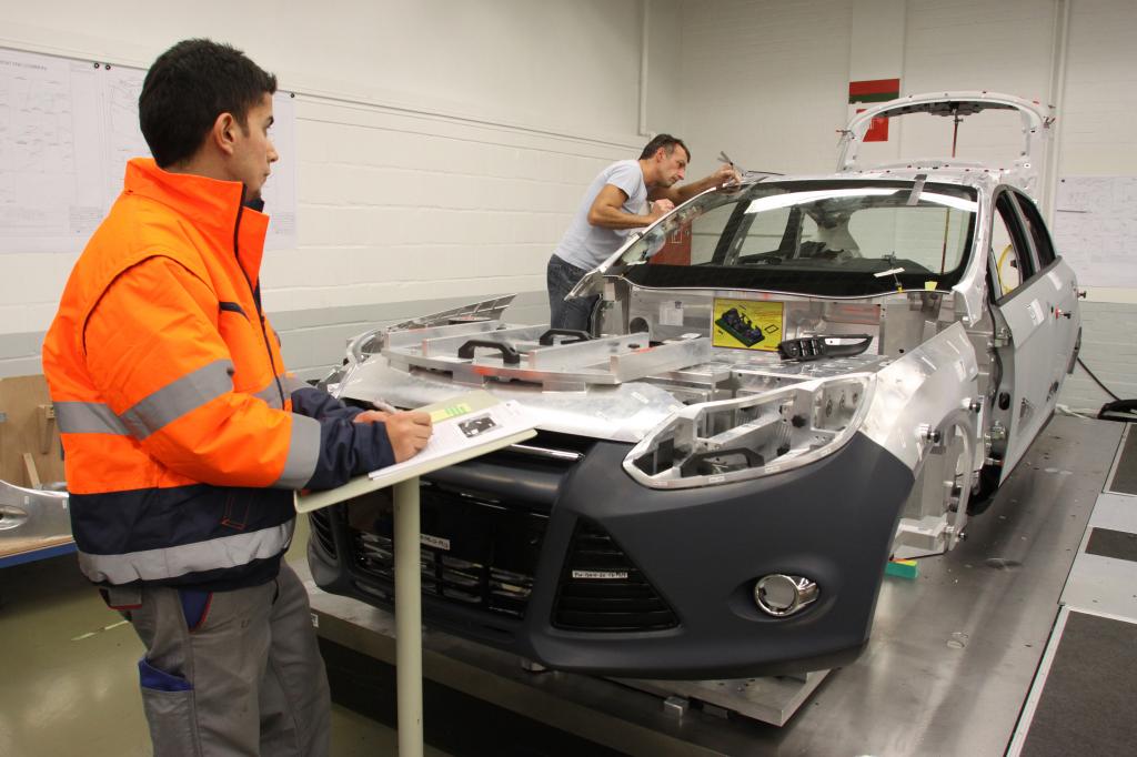 Produktionsbeginn des neuen Ford Focus in Saarlouis.