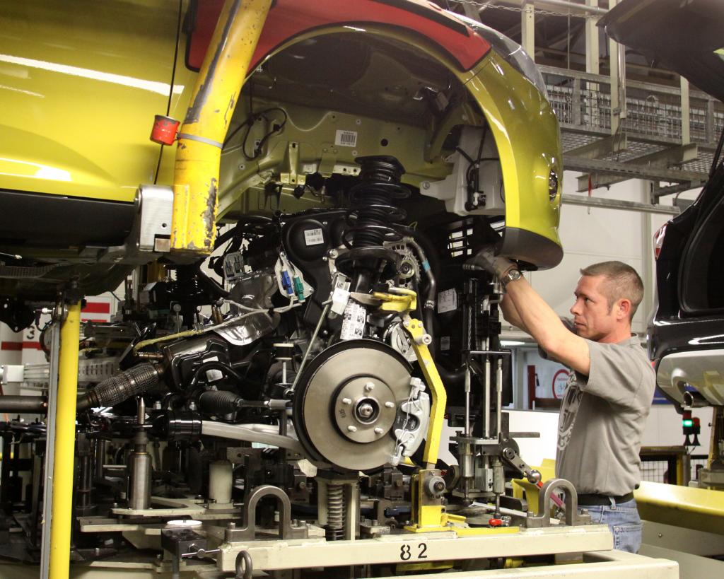Produktionsbeginn des neuen Ford Focus in Saarlouis.