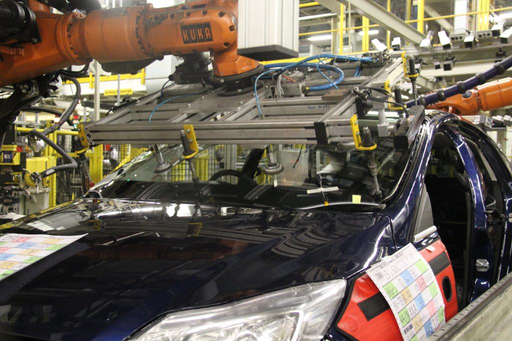 Produktionsbeginn des neuen Ford Focus in Saarlouis.