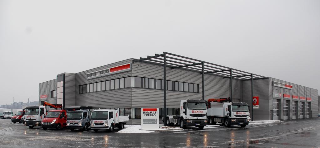 Renault-Trucks-Niederlassung Köln in Frechen.