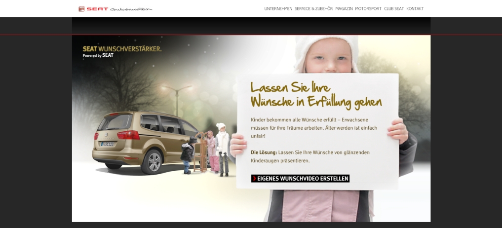 Seat übermittelt Weihnachtswünsche