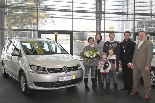 Sieger des Volkswagen Sharan-Gewinnspiels steht fest