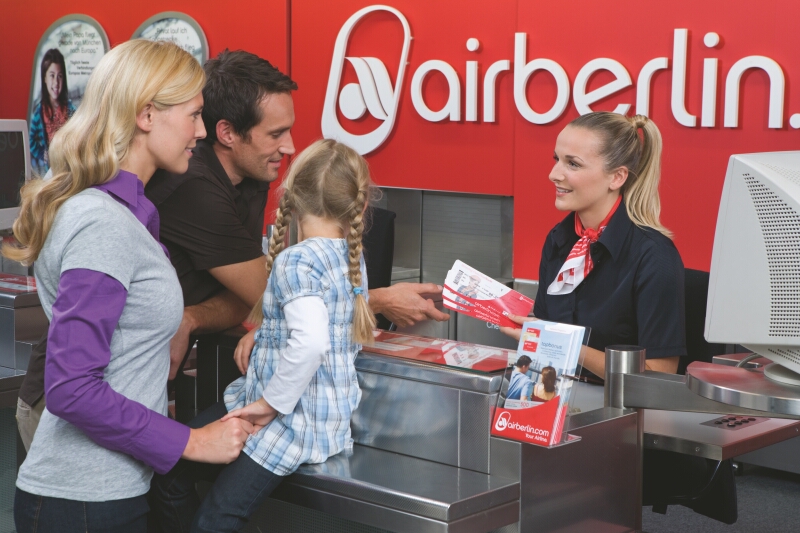 TÜV Rheinland zertifiziert Service von Airberlin