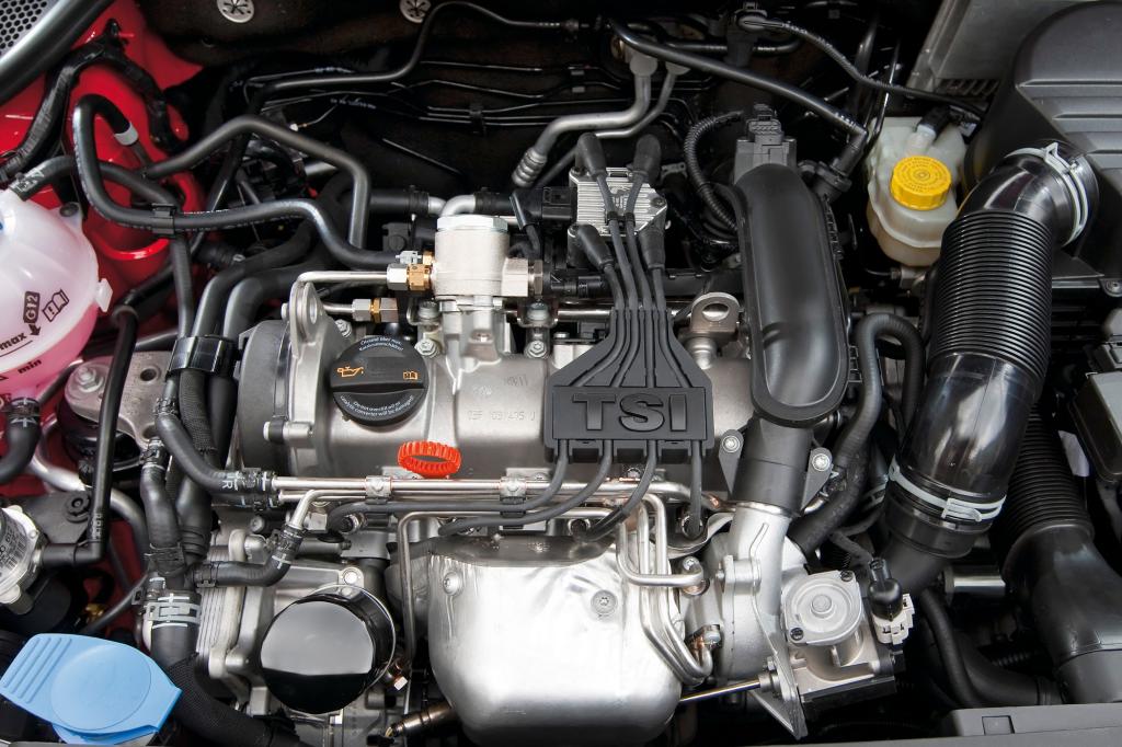 VW setzt bei den Motoren mit 1,2 und 1,4 Liter Hubraum ebenfalls auf Downsizing