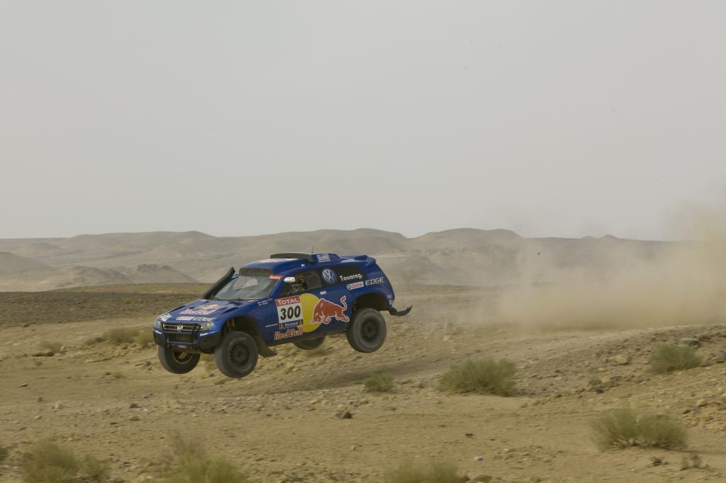 Volkswagen Race Touareg 3 bei der Rallye Dakar.