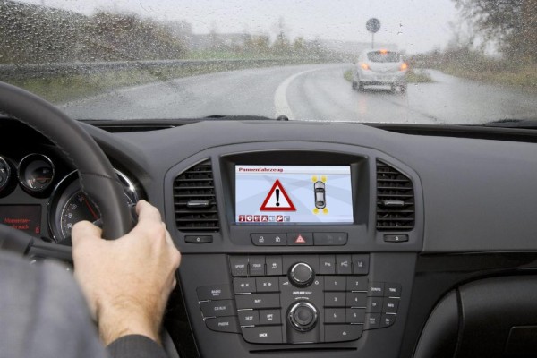 Warntafeln gegen Geisterfahrer 