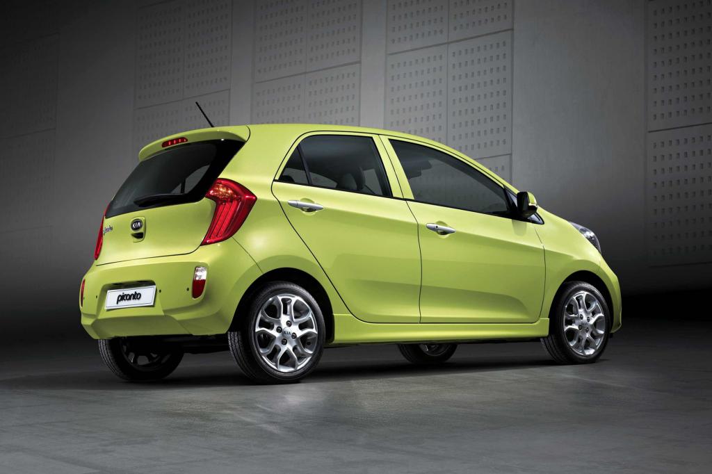 Auch das Heck des Picanto sieht sportlicher aus