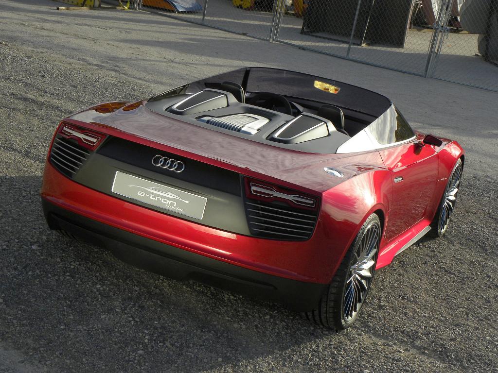 Audi zeigt in Las Vegas den E-tron Spyder