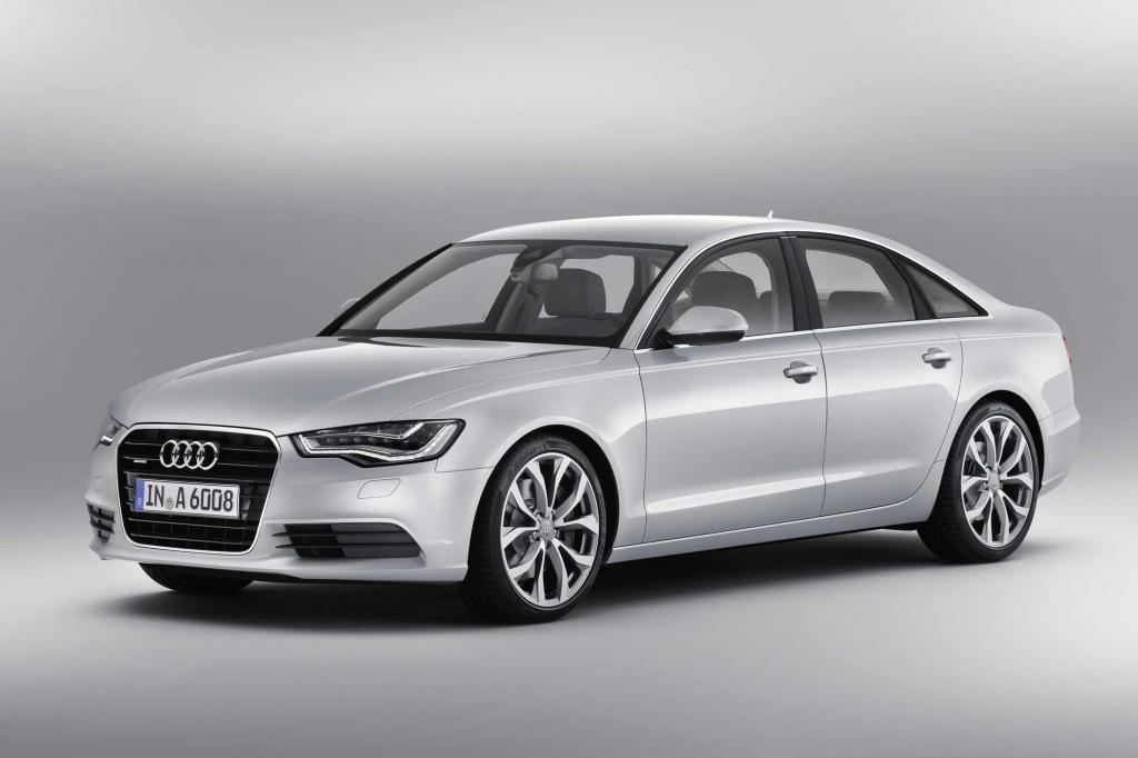 Bei Audi dominiert der neue A6. Er wird erstmals auf einer Messe gezeigt