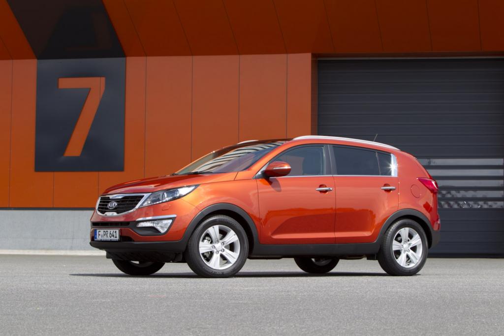 Bei den SUV konnte der Kia Sportage überzeugen