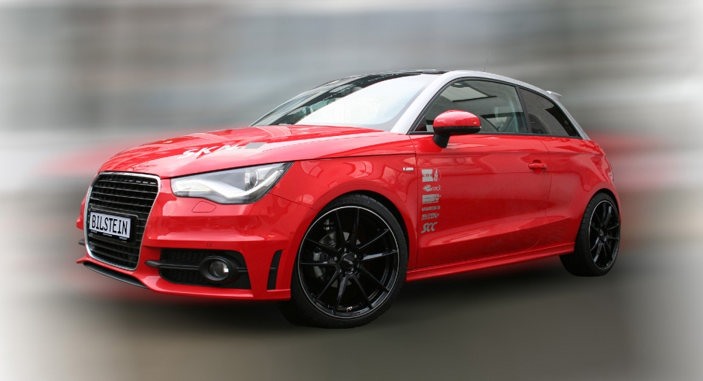 Bilstein drückt Audi A1 näher an die Piste: Neues Sportfahrwerk für den Premium-Kleinwagen