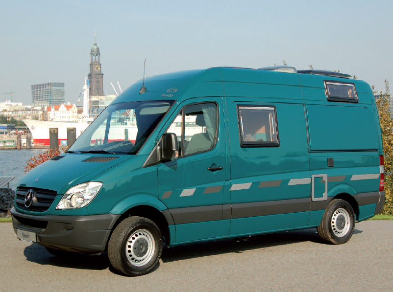 CMT 2011: Fischer Wohnmobile feiert Premiere des Bonito XL |  CS Rondo auf Basis Mercedes-Benz Sprinter