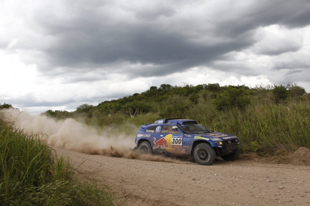 Carlos Sainz und Lucas Cruz.