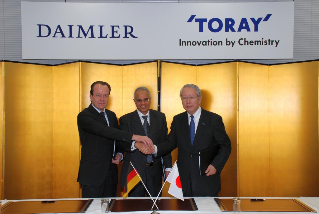 Daimler gründet Joint Venture zur Karbonfaser-Produktion