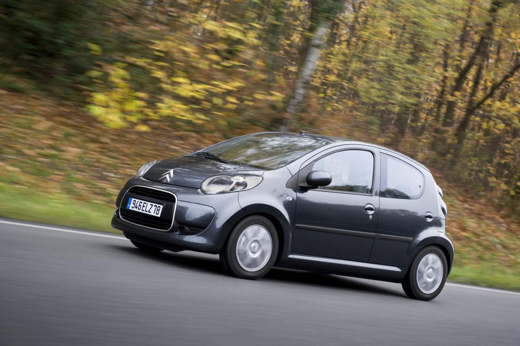 Der Citroen C1 misst 3,44 Meter. 