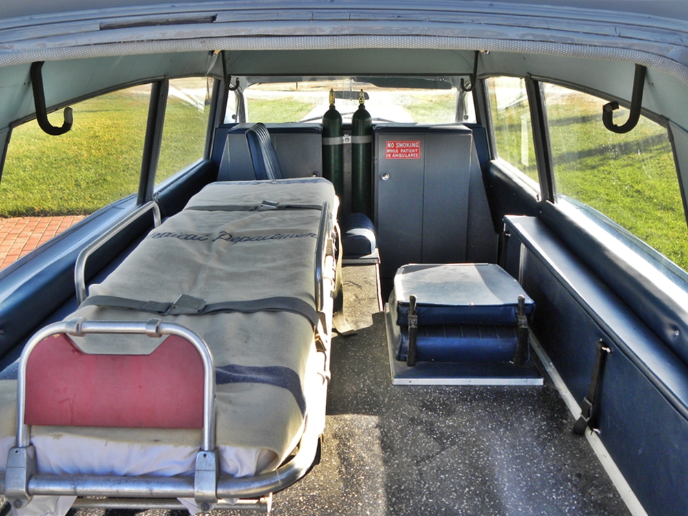 Der Krankenwagen ist noch im Original-Zustand, Bild von: Pontiac Online