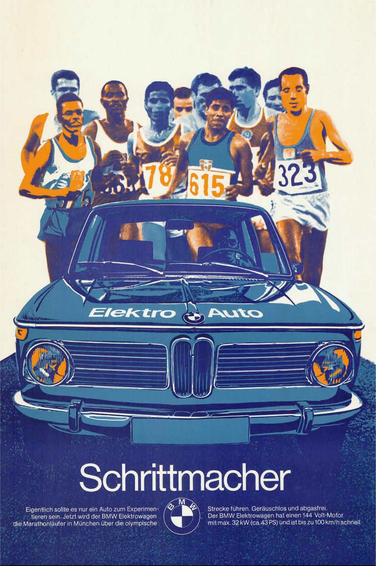 Der Zeit voraus: Zur Olympiade 1972 traten elektrische 1602-Modelle auf